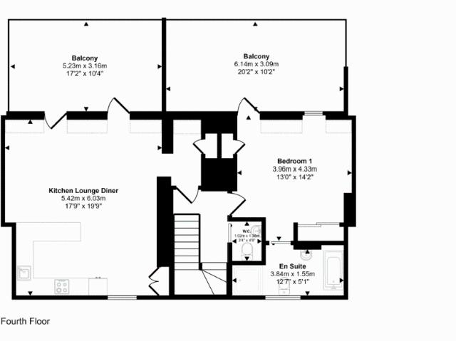To Let, 1 Bed Flat