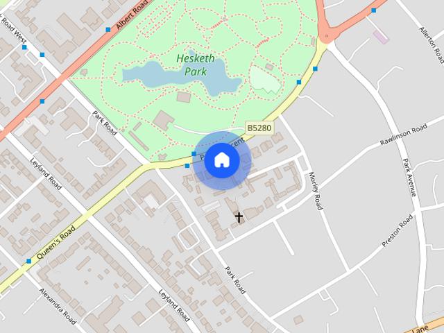 To Let Park Plaza, Park Crescent, Southport, PR9 Two Bed Ground Floor Apt