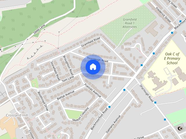 Tom Lane, Crosland Moor, Huddersfield, West Yorkshire, HD4