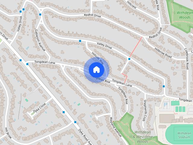 Tongdean Lane, Withdean, BN1