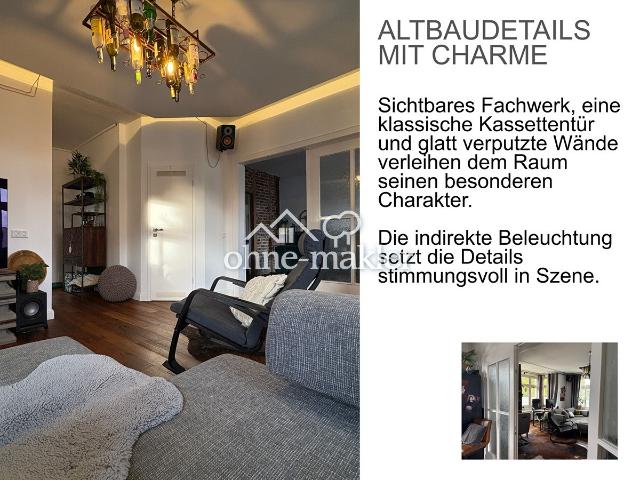 Todschicke Altbauwohnung mit Südwest Balkon provisionsfrei