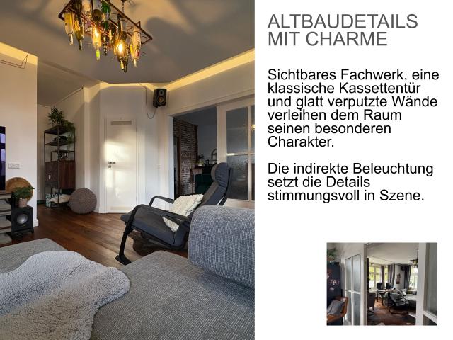 Todschicke Altbauwohnung mit Südwest Balkon provisionsfrei