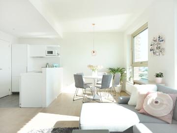 Tof 1 slaapkamer appartement met fantastisch uitzicht op ’t eilandje