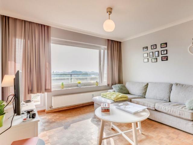 Tof en lichtrijk één slaapkamer appartement met ruim terras