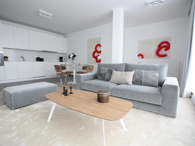 Toison d'Or/Porte de Namur 2 bedrooms furnished with terrace