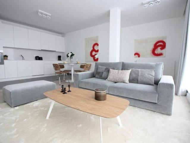 Toison d'Or/Porte de Namur 2 bedrooms furnished with terrace