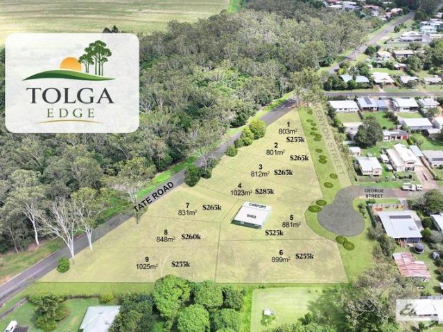 Tolga Edge Estate New Land Release!