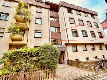 Tolle 4 Zimmerwohnung in ruhiger Innenstadtlage mit Tiefgarage