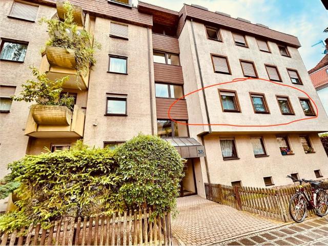 Tolle 4 Zimmerwohnung in ruhiger Innenstadtlage mit Tiefgarage
