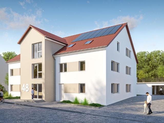 Tolle 4 Zimmerwohnung mit eigenem Gartenanteil