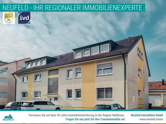 Tolle 2 Zimmer Wohnung mit Loggia in Neckarsulm zu verkaufen !
