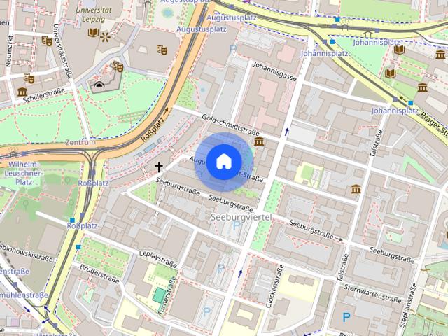 Tolle 2 Zimmer Wohnung im Zentrum Südost | Balkon | Parkett | Bad mit Wanne