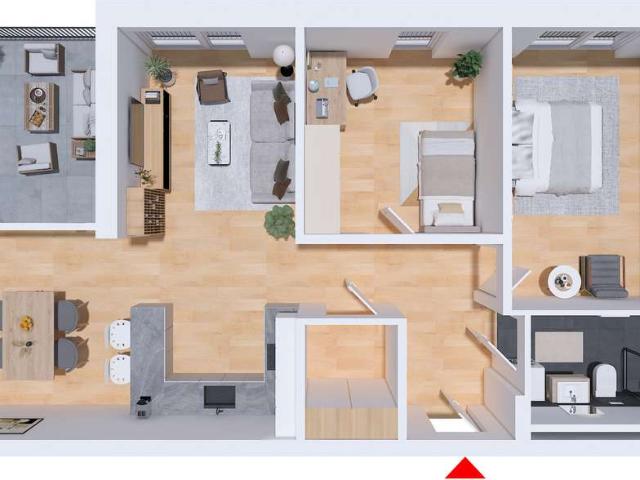Tolle 3 Zimmer Wohnung mit Blick ins Grüne Whg. 4/14