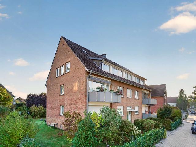 TOLLE 3 ZIMMER WOHNUNG MIT SANIERTEM BALKON IN GEPFLEGTEM 6 FAMILIENHAUS – MÜNSTER ANGELMODDE