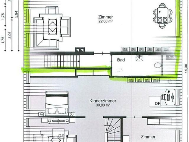 Tolle 3 Zimmerwohnung über 2 Etagen in Löhne Gohfeld, Nähe Nordbahn