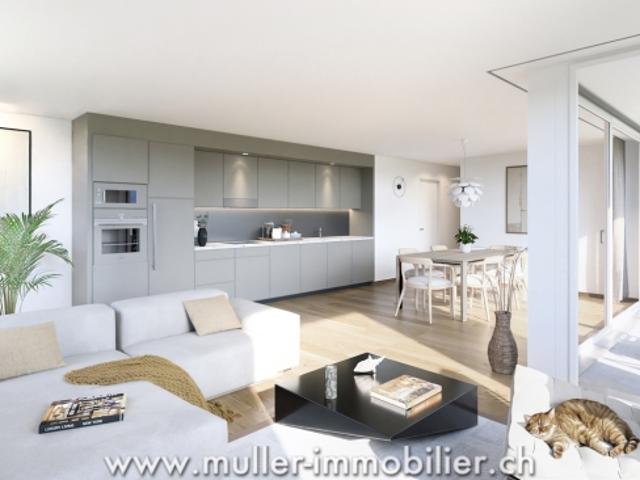Tolle 3,5 Zimmerwohnung mit Balkon im Grünen