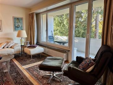 Tolle Wohnung an ruhiger Lage mit Aussicht ins Grüne in Riehen