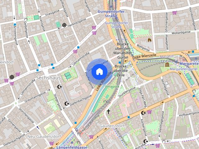 / TOLLE ANBINDUNG / ZWEI ZIMMER / 2. OG / 1150 WIEN / AB SOFORT VERGÜGBAR