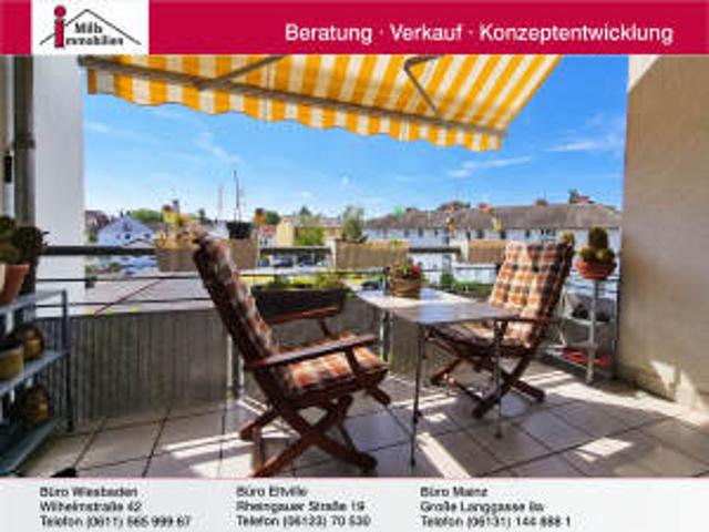 Tolle Eigentumswohnung mit Balkon in zentraler, dennoch ruhiger Lage von Ginsheim Gustavsburg