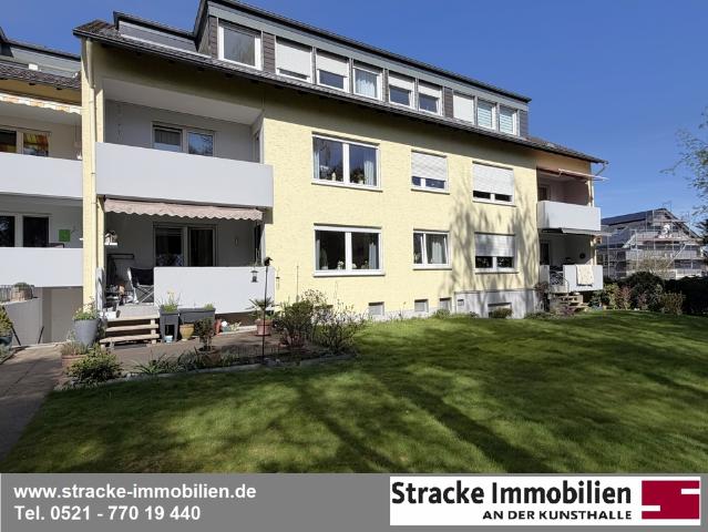 Tolle Erdgeschosswohnung mit Terrasse, Balkon & Garage