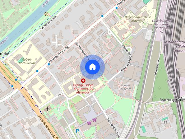 Tolle große Wohnung zur Miete in Hamburg Alsterdorf Wentzel Dr