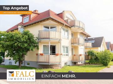 Tolle helle 3 Zimmer Wohnung mit 2 Balkonen ruhige Lage