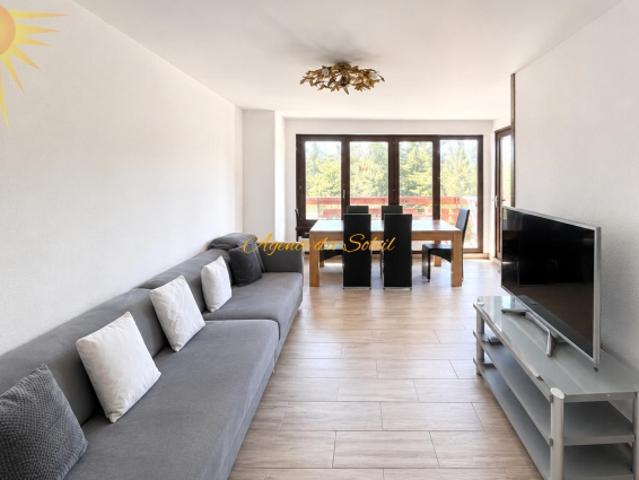 Tolle Investitionsmöglichkeit Schöne Wohnung mit 3,5 Zimmern südlich in einer ruhigen Gegend in Crans