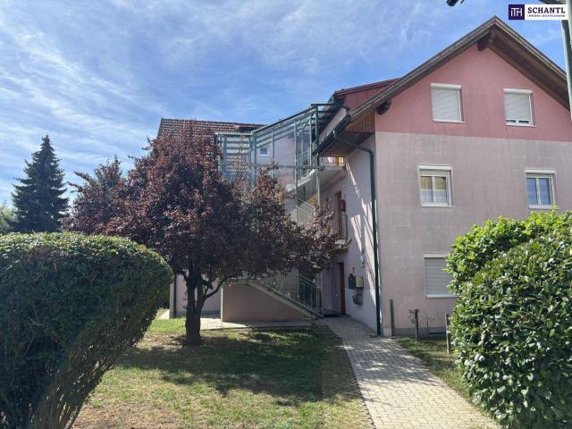 TOLLE KLEINE GARTENWOHNUNG im GRÜNEN WETZELSDORF+Nutzfläche ca. 36 m², GARTENANTEIL ca. 40 m², PARKPKLATZ