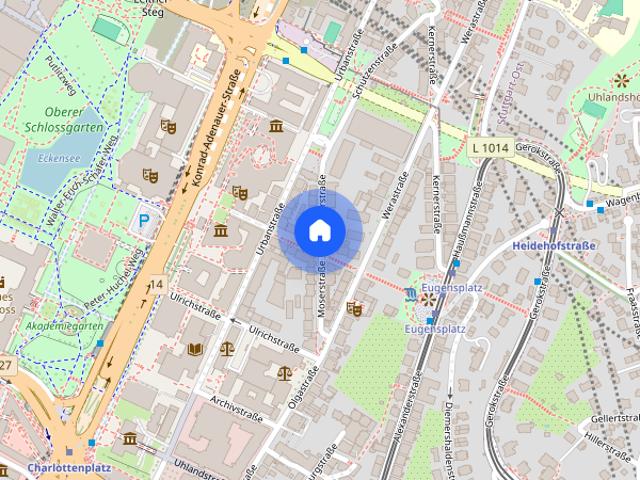 Tolle Stadtwohnung für junge Singles mit Balkon und herrlichem Ausblick!