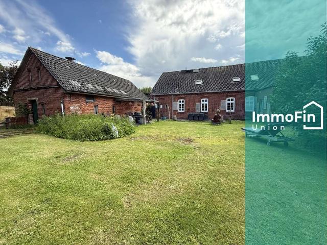 Tolles Fabrikanwesen mit Wohnhaus Resthof Werkstatt, Gewerbe und Vermietung in der Wesermarsch