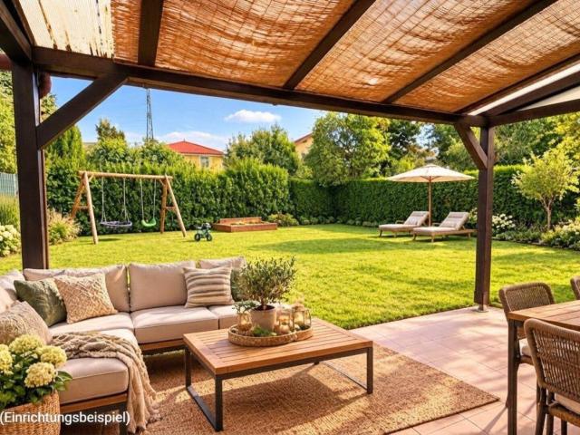 Haus im Grünen mit 5 Zimmer | Eigengarten, Terrasse & 3 Stellplätze | Essling