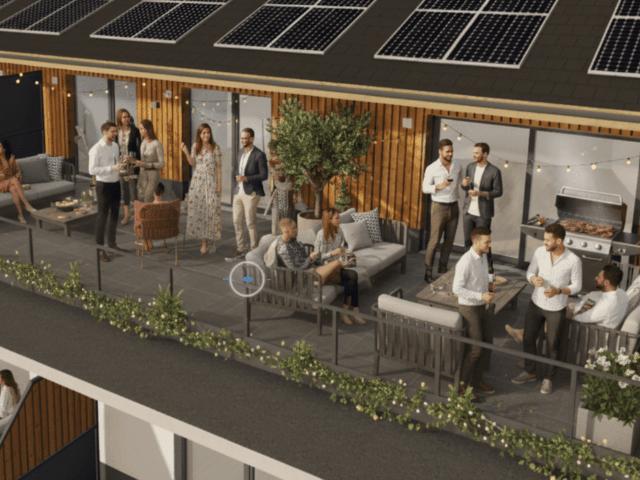 Top13 2 Zimmer Neubau mit Terrasse und Tiefgarage