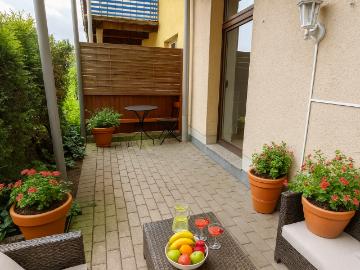 ! TOP 3 Zi. Whg. mit Terrasse ebenerdig + Bad mit Wanne !