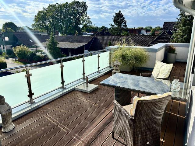 TOP 3 Zimmer Penthouse Wohnung, EBK & große 59qm Dachterrasse, Neubaustandard! Nahe B3 Hannover