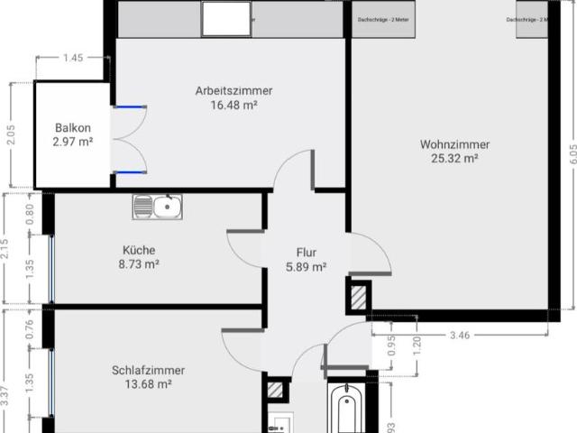 TOP 3 Zimmer Wohnung zu verkaufen Provisionsfrei