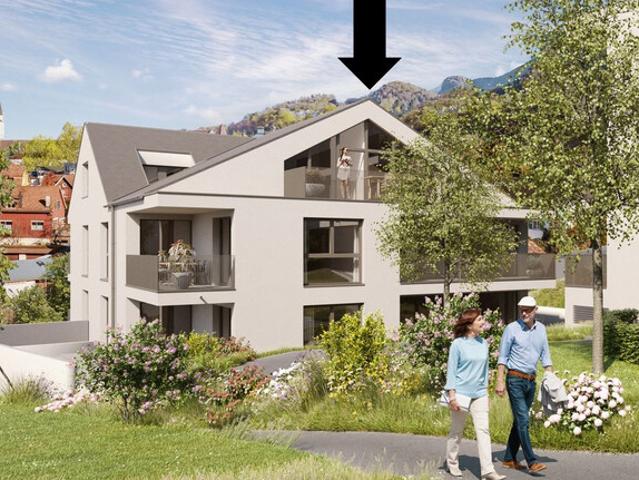 Top 04 HA1 | IHRE traumhafte 2 Zimmer Terrassen Wohnung in Götzis Steig 18