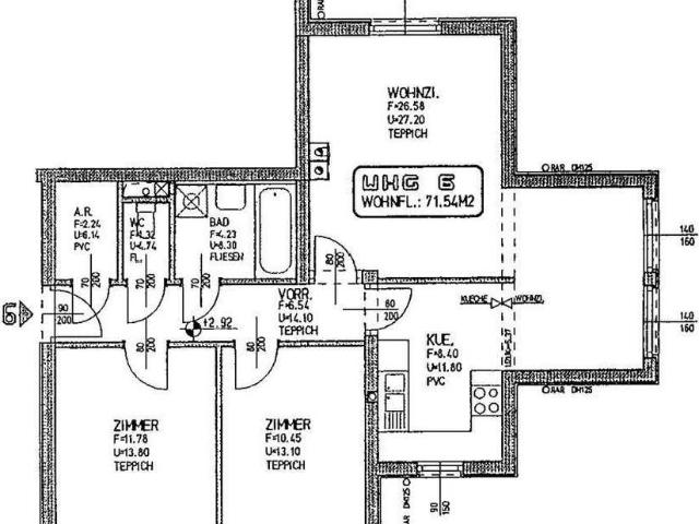 Top 1/6|Wiedervergabe|3Zimmer|1 PKW Stellplatz im Freien |Miete