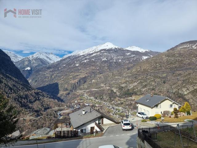 Top 4.5 Zi Wohnung mit traumhaftem Ausblick in Staldenried