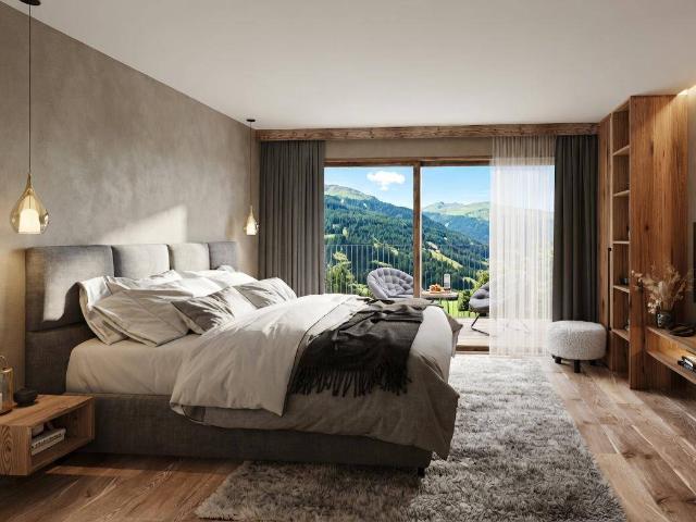 TOP 52 · 2 Zimmer Erstbezug, 74 m² mit Süd West Balkon & Burgblick – Ladis