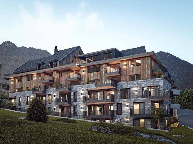 TOP 66 · 4 Zimmer Erstbezug, 106 m² mit 80 m² Terrassen & Inntalblick – Ladis