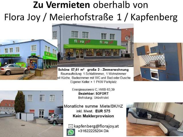 Top 6 oberhalb FloraJoy 57,6 M2