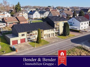 TOP ANGEBOT 6 Parteienhaus mit 6 Garagen in zentraler, ruhiger Lage von Asbach zu verkaufen !
