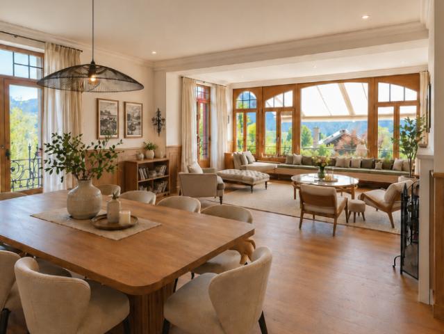 TOP ANGEBOT für Ausländer Luxuriöses und möbliertes Apartment mit riesiger Terrasse und Bergblick