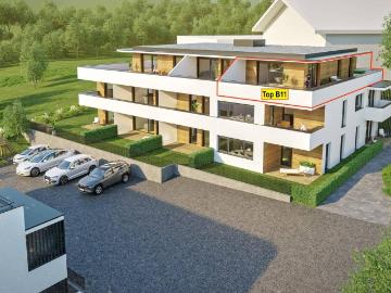 TOP B11 – 3 Zimmer Penthouse mit Terrasse Wohnanlage Palmersbachweg
