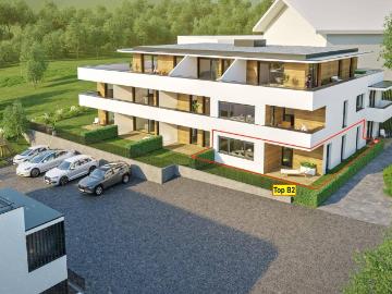 TOP B2 – 3 Zimmerwohnung mit Garten Wohnanlage Palmersbachweg