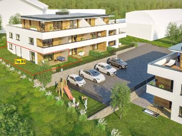 TOP B5 – 4 Zimmerwohnung mit großem Garten Wohnanlage Palmersbachweg