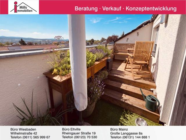 Top geschnittene Eigentumswohnung mit Balkon in schöner Lage von Budenheim