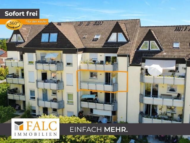Top geschnittene 3 Zimmer Wohnung mit Balkon, 2 Stellplätze & Fernblick