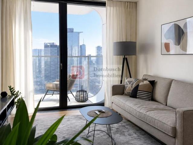 Top! Grand Tower voll möblierte 2 Zimmer Wohnung mit EBK & Stellplatz