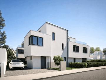 Top Doppelhaushälfte mit Keller und Dachterrasse